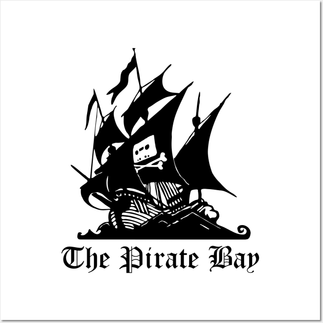 The Pirate Bay - Official Logo Wall Art by Sonoran Design and Custom Apparel